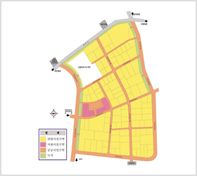 용도별 구역평면도