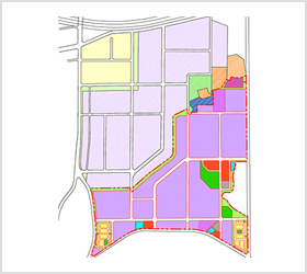 용도별 구역평면도
